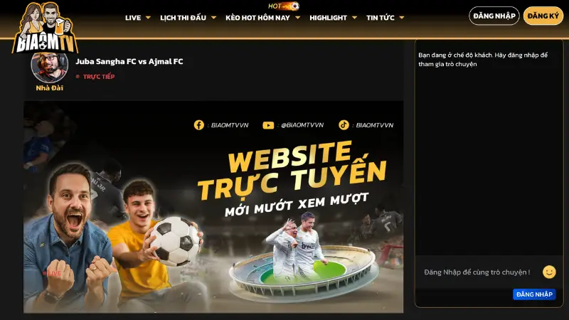 Tổng quan về Biaomtv trong hệ sinh thái xem bóng đá trực tuyến